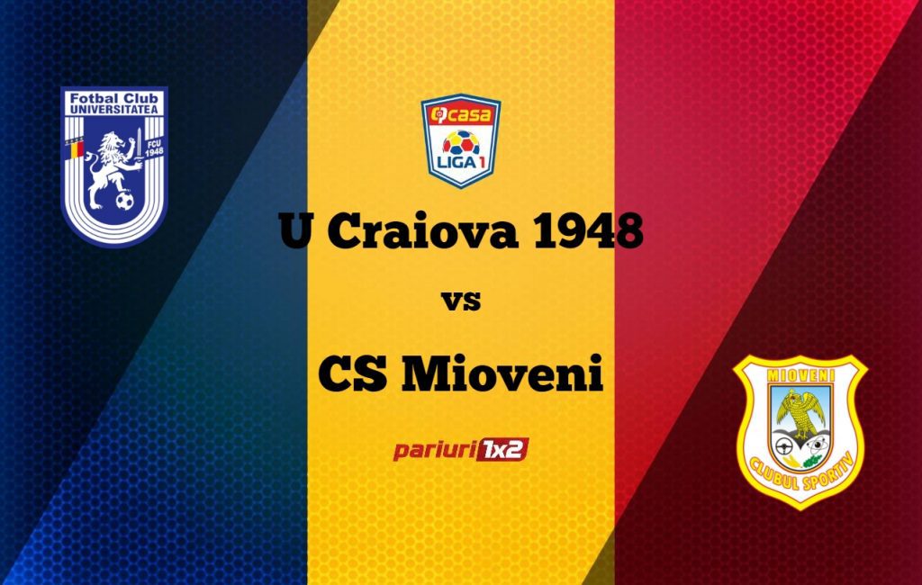 Pariuri fotbal: „U” Craiova 1948 – CS Mioveni » Duel sub semnul echilibrului în Oltenia!