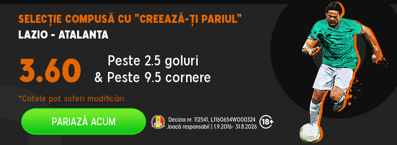 Ponturi fotbal » Lazio - Atalanta