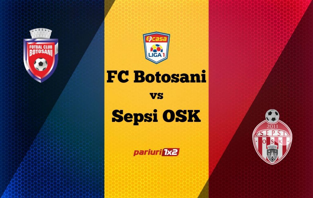 Pariuri fotbal: FC Botoșani – Sepsi OSK » „Moldovenii”, fără numărul 1 între buturi »»