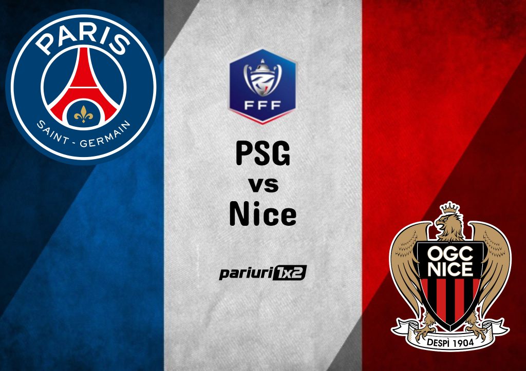 Ponturi fotbal » PSG – Nice: Mizam pe o cota de 1.65 in duelul detinatoarei trofeului Cupei Frantei