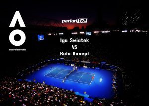 Ponturi tenis » Swiatek – Kanepi: Investim intr-un pariu special la cota 1.85!