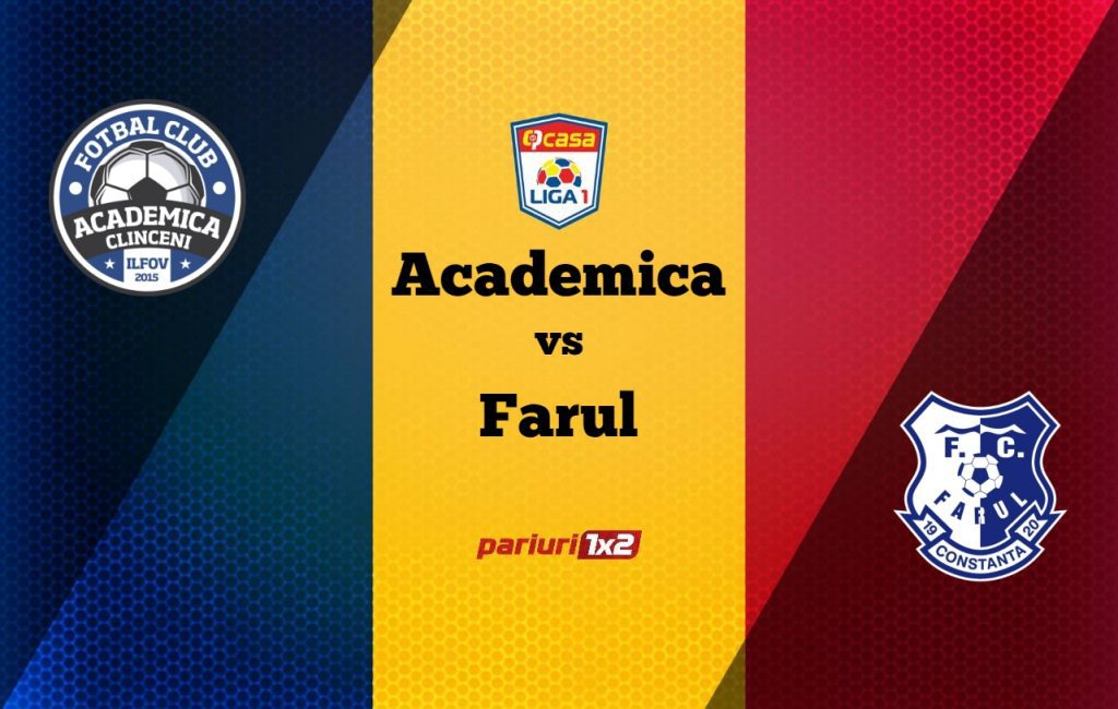 Pariuri fotbal: Academica – Farul » „Rechinii” merg la Giurgiu să-și betoneze poziția în „top 6” »»