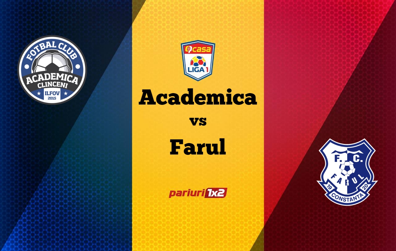 Pariuri fotbal: Academica – Farul » „Rechinii” merg la Giurgiu să-și betoneze poziția în „top 6” »»