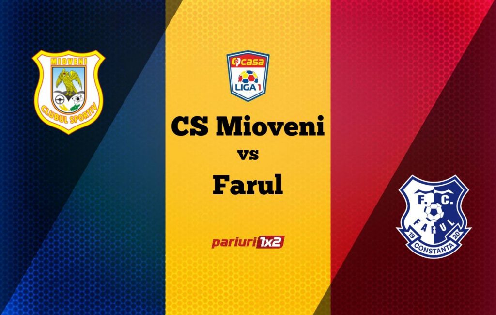 Pariuri fotbal: CS Mioveni – Farul » „Rechinii”, favoriți pe terenul nou-promovatei lui Pelici »»