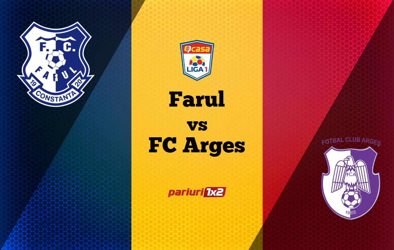 Pariuri fotbal: Farul – FC Argeș » „Rechinii”, mari favoriți cu „vulturii” »»