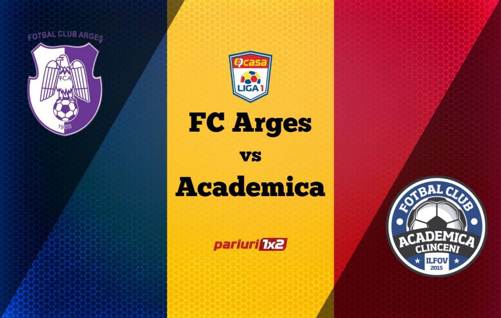 Pariuri fotbal: FC Argeș – Academica » În Trivale se anunță meci fără istoric »»