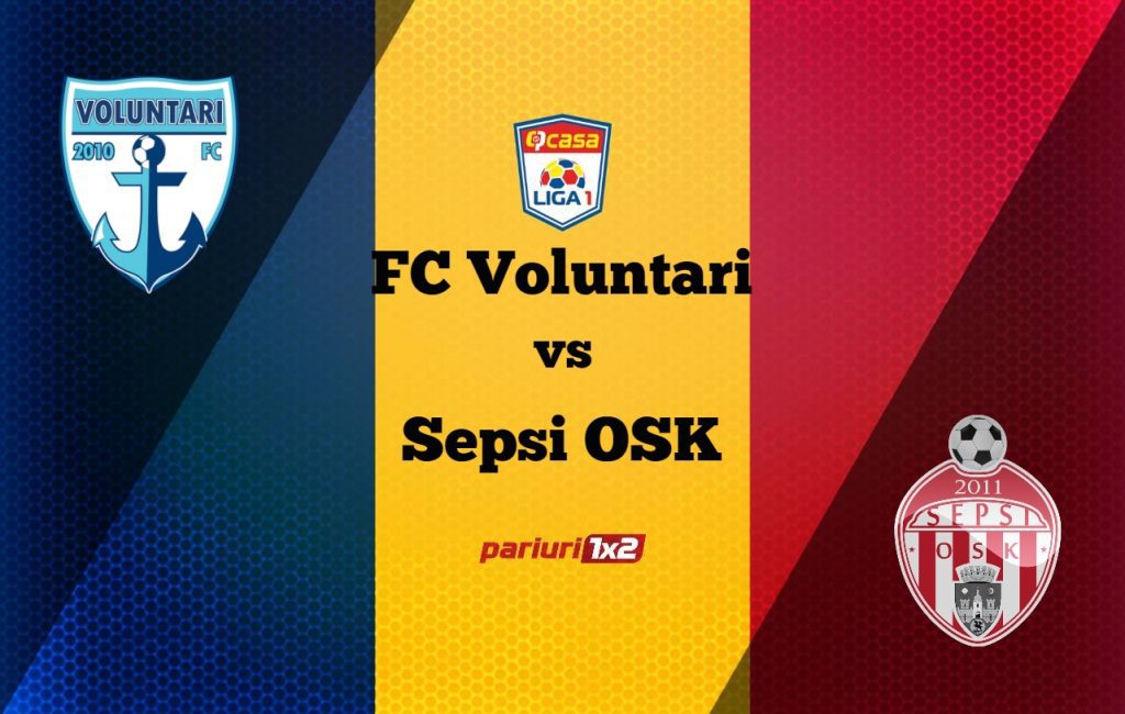 Pariuri fotbal: FC Voluntari – Sepsi OSK » Ilfovenii pot face pasul decisiv spre play-off!