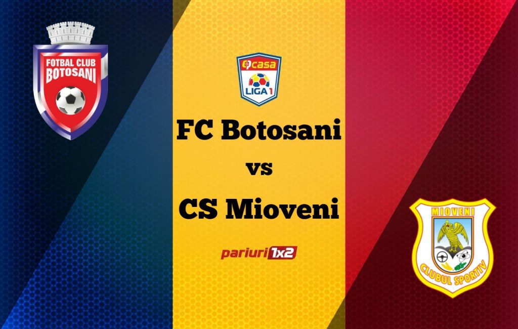 Pariuri fotbal: FC Botoșani – CS Mioveni » Moldovenii pot sărbători calificarea în play-off »»