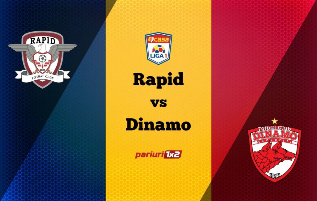 Pariuri fotbal: Rapid – Dinamo » „Câinii” atacă prima victorie în deplasare, în timp ce „giuleștenii” încă mai speră la „top 6” »»