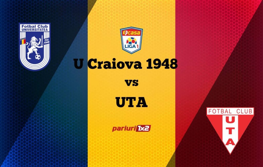 Pariuri fotbal: „U” Craiova 1948 – UTA » Ambele formații sunt rănite după rezultatele din runda precedentă »»