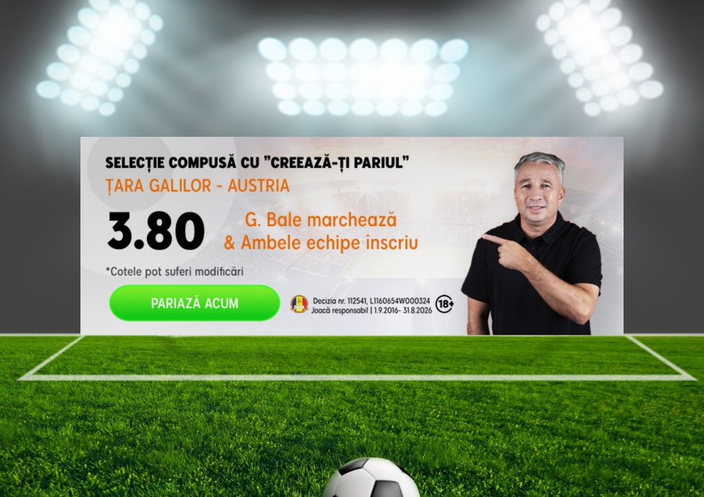 Pariuri fotbal: Țara Galilor – Austria: Ultima șansă pentru Gareth Bale să ajungă la Cupa Mondială | Vezi cum pariem!