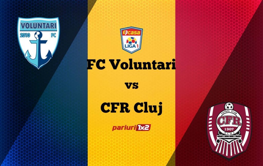 Pariuri fotbal: FC Voluntari – CFR Cluj » Ilfovenii, printre „clienții” preferați ai campioanei »»