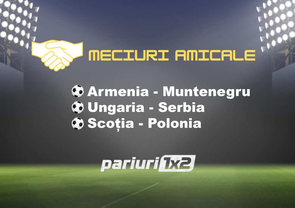 Ponturi fotbal: Joi, extragem profitul din meciurile amicale!