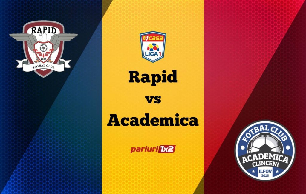 Pariuri fotbal: Rapid – Academica » Adi Mutu promite show la debutul pe banca „giuleștenilor” »»