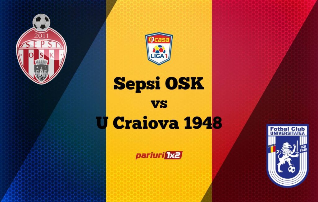 Pariuri fotbal: Sepsi OSK – „U” Craiova 1948 » Oltenii sunt pe val!