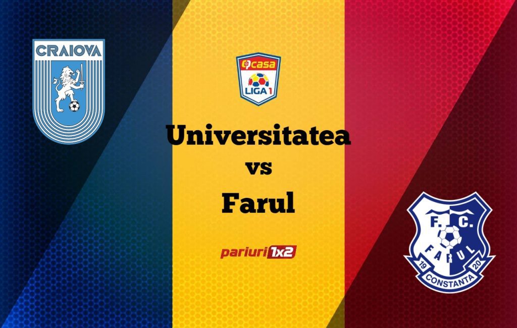 Pariuri fotbal: Universitatea – Farul » În Bănie se joacă pentru locul 3 »»