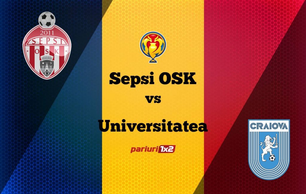 Pariuri fotbal: Sepsi OSK – Universitatea Craiova » Duel sub semnul echilibrului în penultimul act al Cupei României la Sf. Gheorghe »»