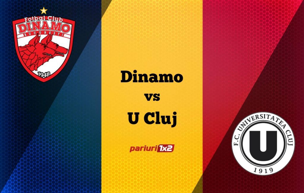 Pariuri fotbal: Dinamo – „U” Cluj » Meci de totul sau nimic pentru istoria de 74 de ani a „alb-roșilor” »»