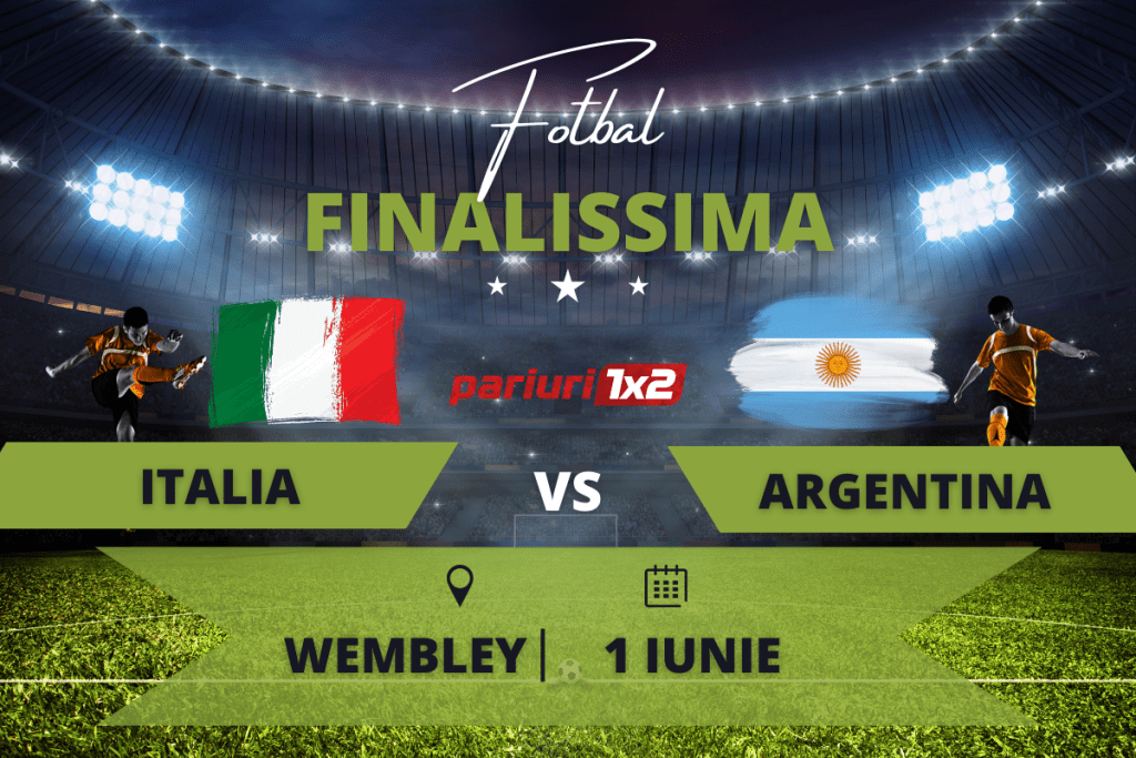 Ponturi fotbal » Italia – Argentina: „Finalissima” de pe „Wembley”, intoarsa pe toate fetele de echipa Pariuri1x2!