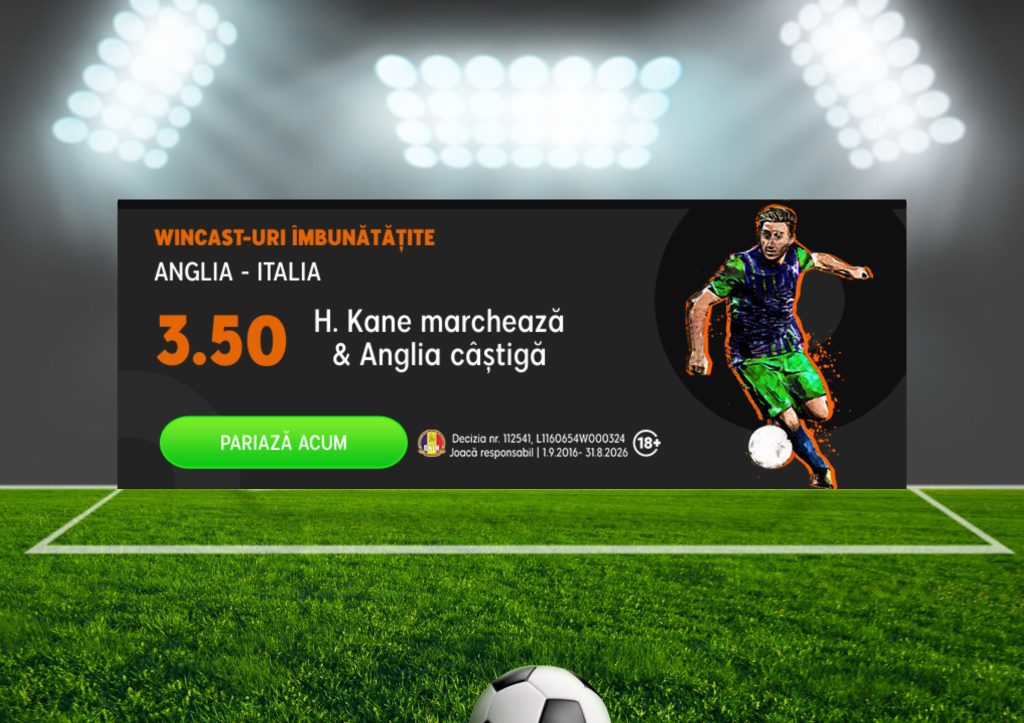 Pariuri fotbal: Anglia – Italia: Reeditarea finalei de la EURO 2020 | Vezi cum pariem!