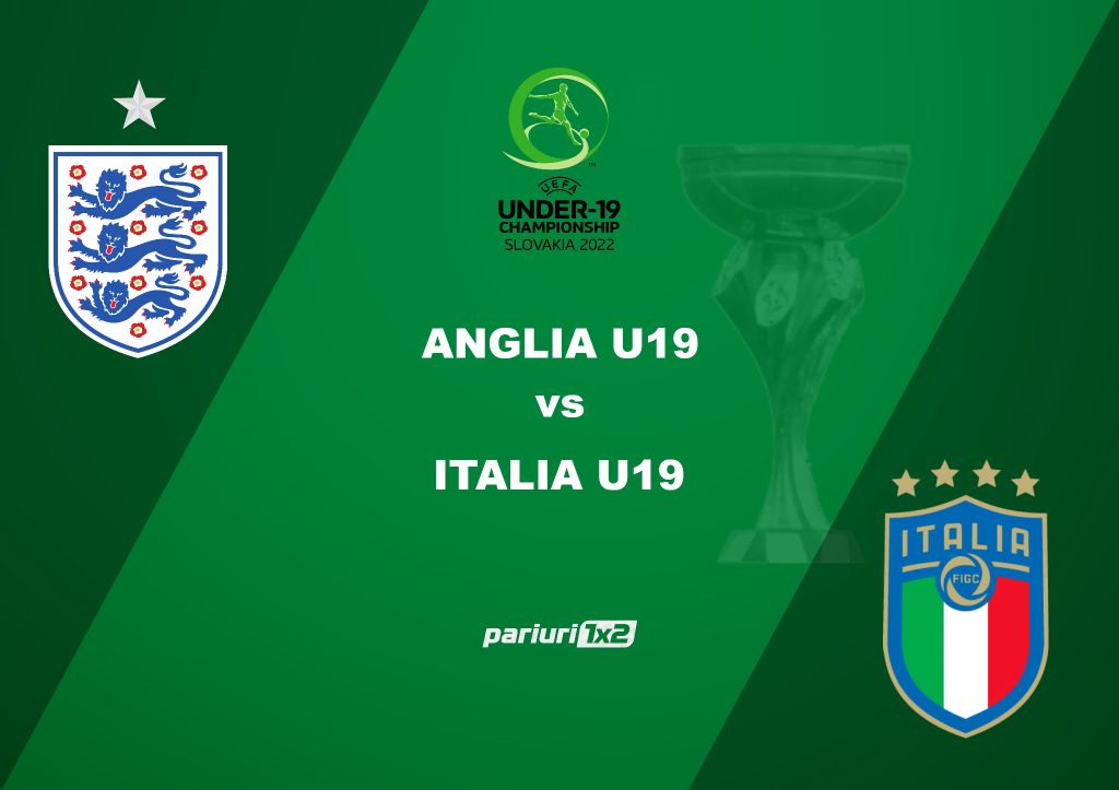 Pariuri fotbal: Anglia U19 – Italia U19: Duel pentru un loc în finala Campionatului European U19 | Vezi cum pariem!