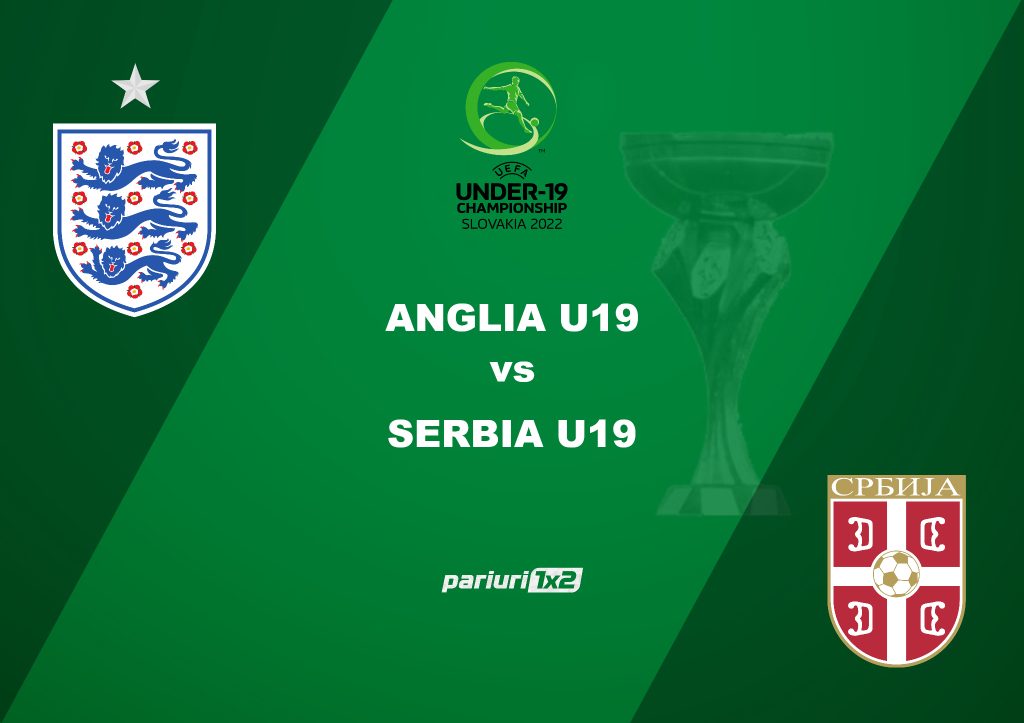 Pariuri fotbal: Anglia U19 – Serbia U19: Cote în scădere pentru selecția noastră | Vezi cum pariem!