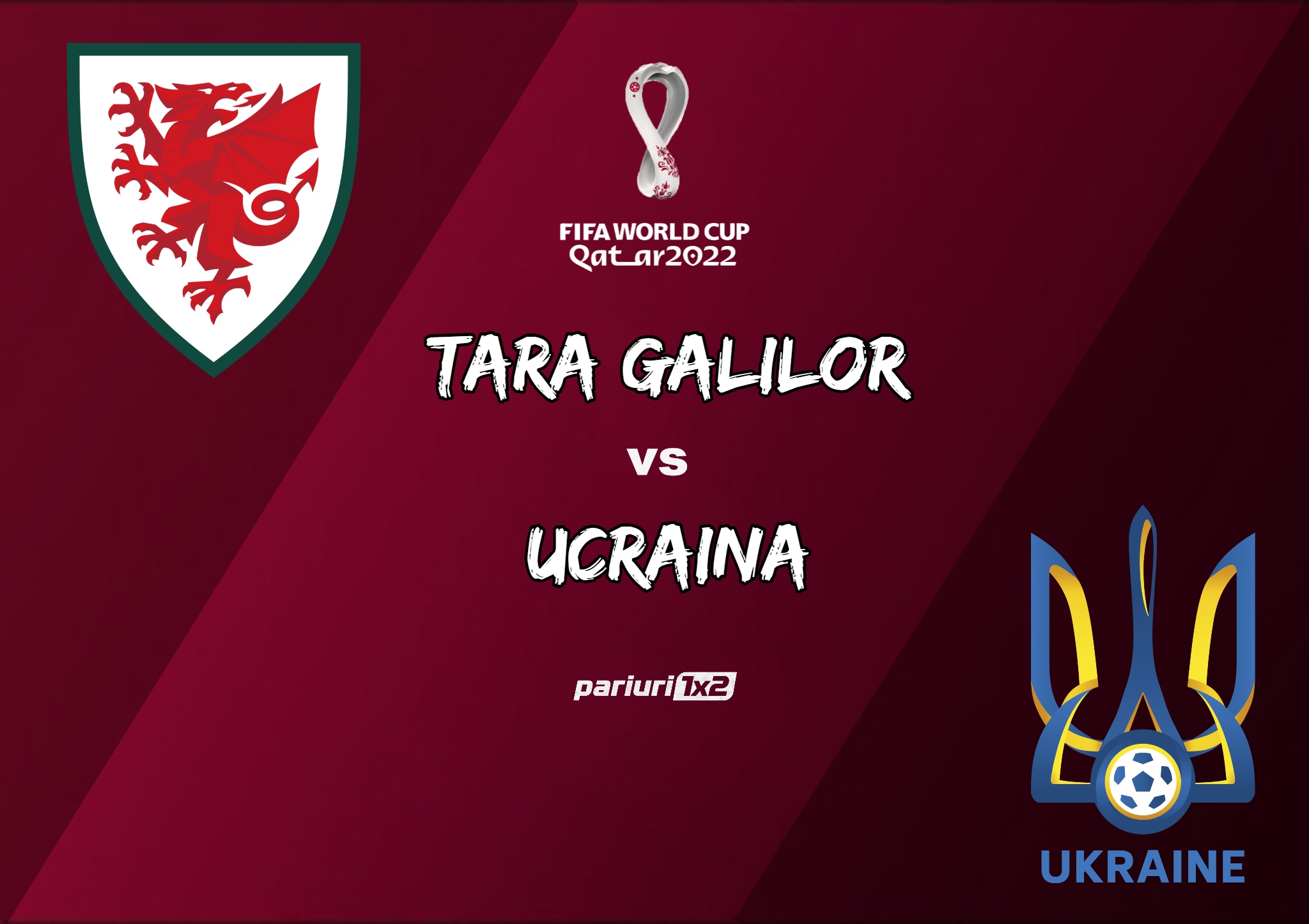 Ponturi fotbal » Tara Galilor – Ucraina: Lupta pentru Cupa Mondiala se da la Cardiff! Selectii speciale in cote de 1.45 si 2.00!