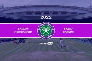 Ponturi tenis » Griekspoor – Fognini: Pariem pe o cota de 1.62 in primul tur la Wimbledon