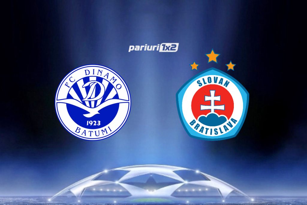 Pariuri fotbal: Dinamo Batumi – Slovan Bratislava: Meci sub semnul echilibrului în Georgia | Vezi cum pariem!