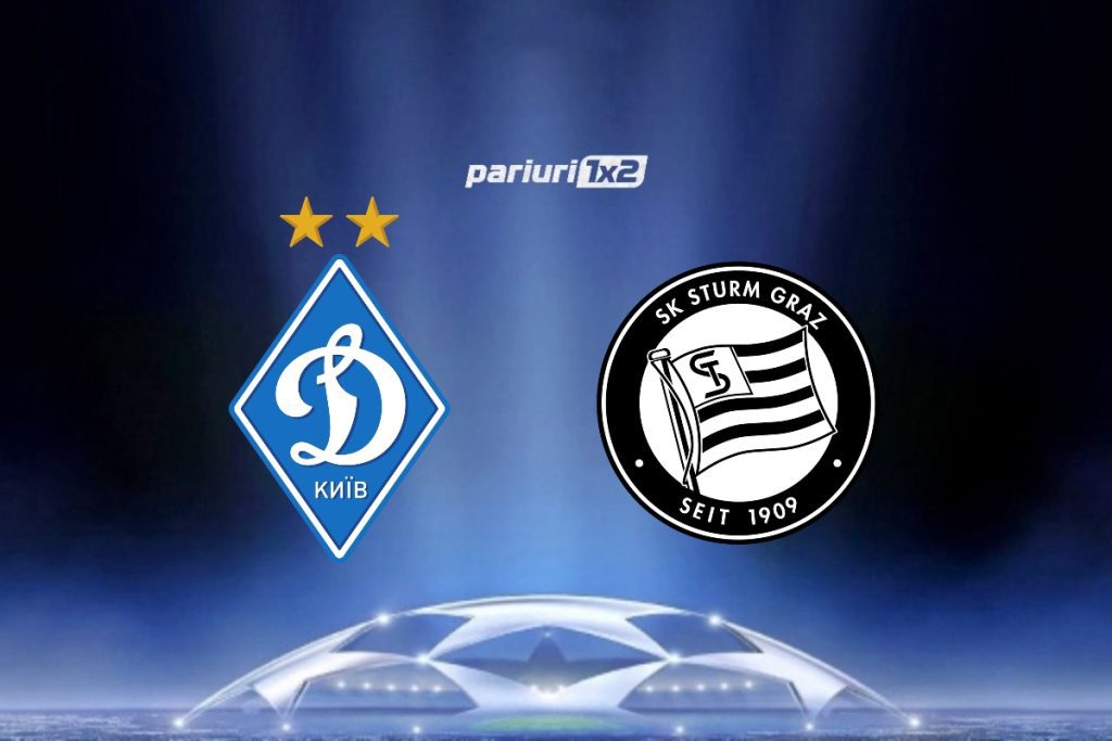 Dinamo Kiev – Sturm Graz, Ponturi Pariuri Fotbal Liga Campionilor, 03.08.2022