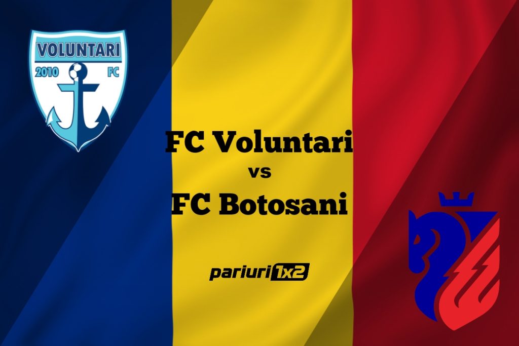 Pariuri fotbal: FC Voluntari – FC Botoșani » Duel sub semnul echilibrului între două din performerele primei runde din SuperLigă »»