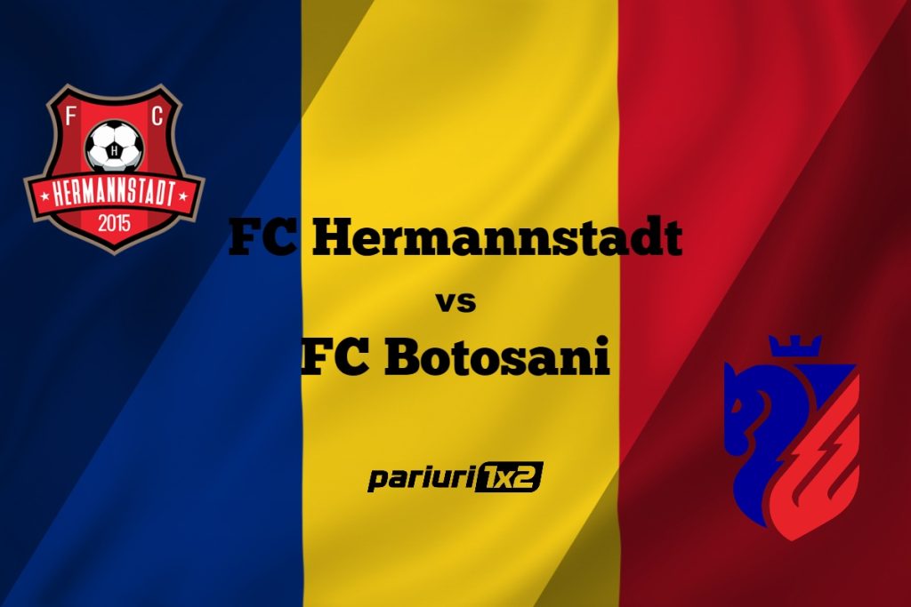 Pariuri fotbal: FC Hermannstadt – FC Botoșani » Moldovenii atacă primul loc în SuperLigă »»