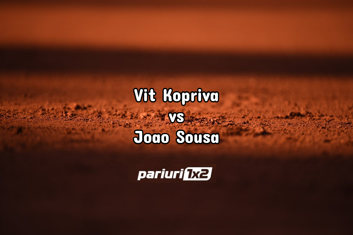 Ponturi tenis » Kopriva – Sousa: Mizam in cota 1.82!