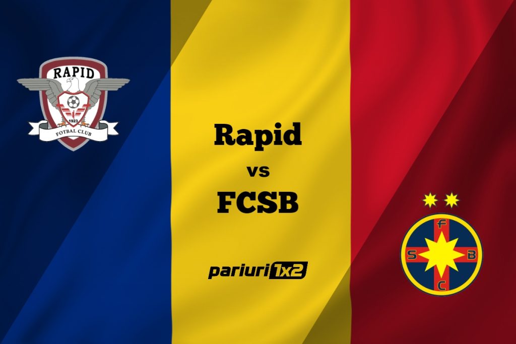 Pariuri fotbal: Rapid – FCSB » Derby-ul bucureștean se joacă cu „casa închisă” »»