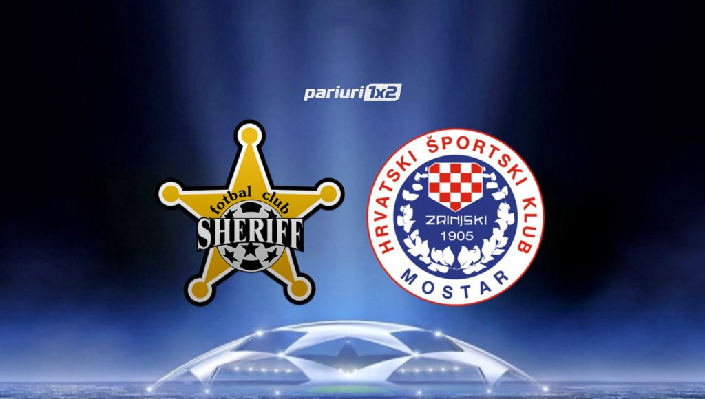 Pariuri fotbal: Sheriff Tiraspol – Zrinjski Mostar » Moldovenii favoriți la calificare »»