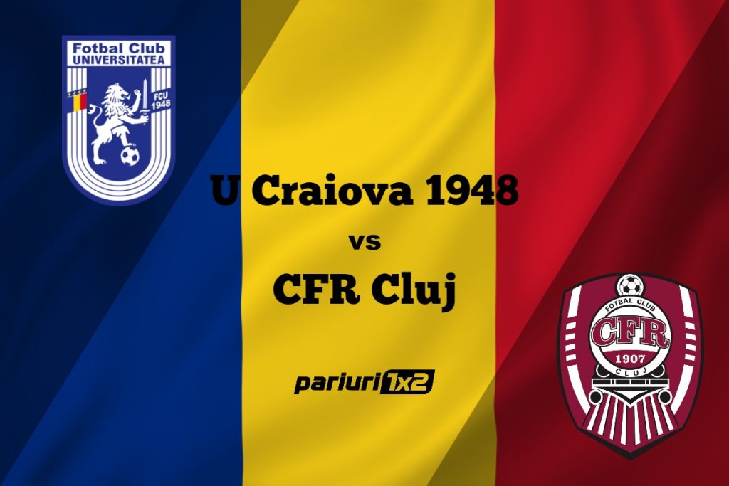 Pariuri fotbal: „U” Craiova 1948 – CFR Cluj » Campioana atacă a treia victorie consecutivă »»