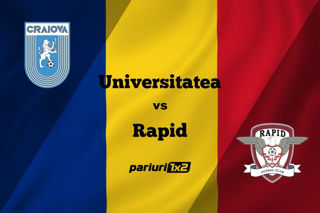 Pariuri fotbal: Universitatea – Rapid » Oltenii promit victoria»»