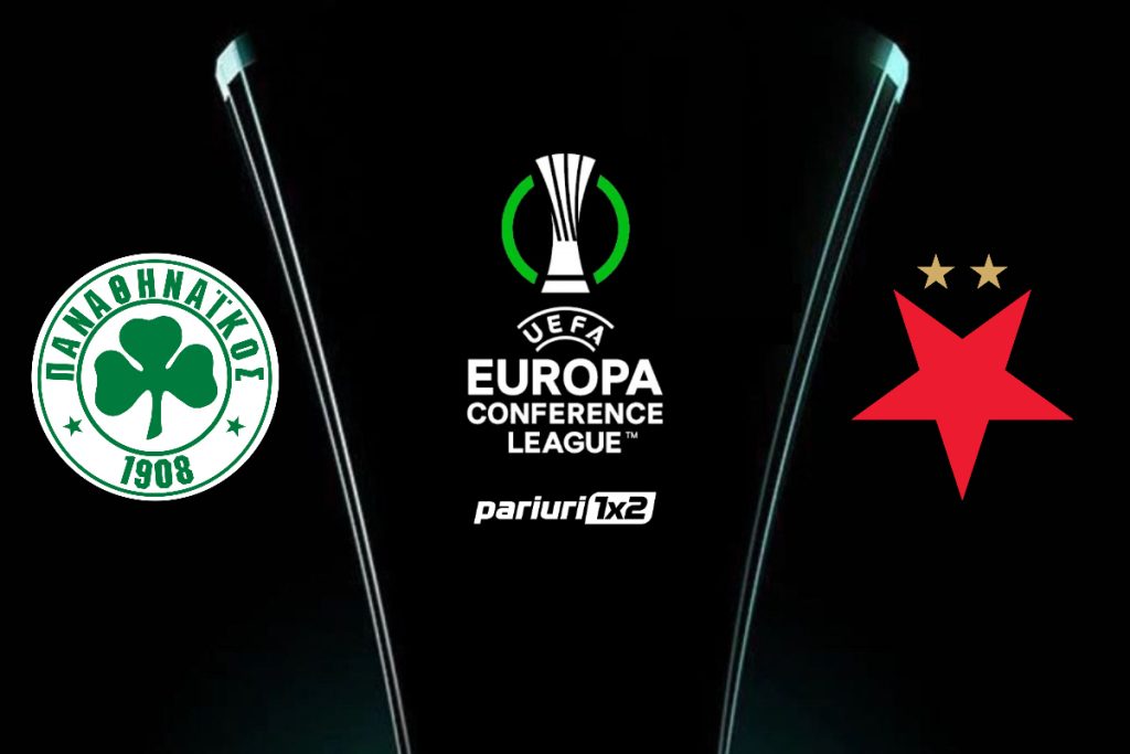 Ponturi Conference League: Panathinaikos – Slavia Praga »» Echipa lui Cristian Ganea are cotă 6.10 la calificare | Vezi cum pariem!