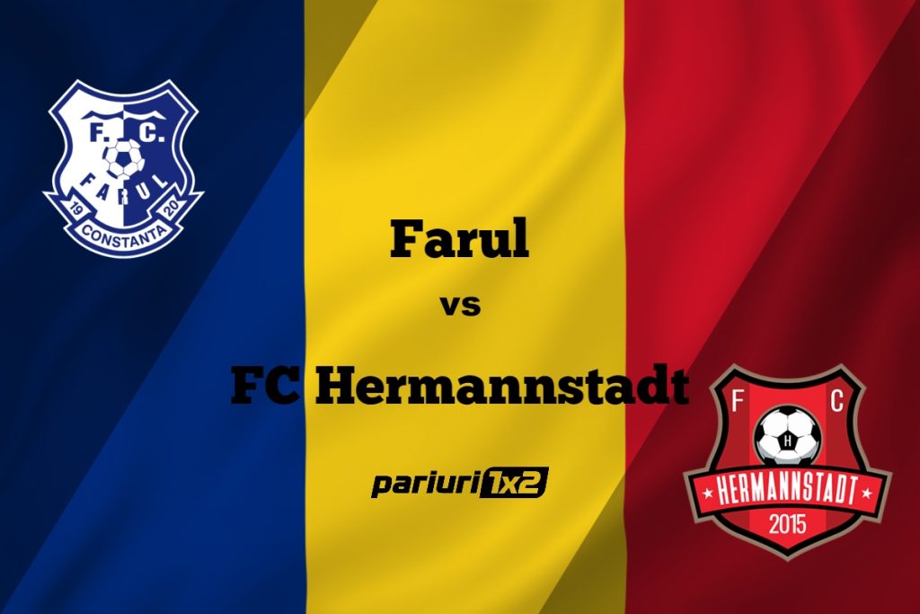 Pariuri fotbal: Farul – FC Hermannstadt » Dobrogenii și ardelenii, fără eșec în SuperLigă »»