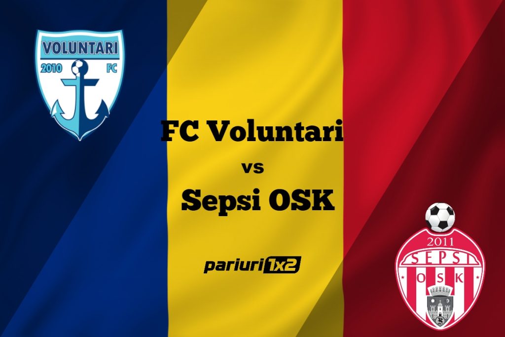 Pariuri fotbal: FC Voluntari – Sepsi OSK » Covăsnenii, deciși să rămână neînvinși în SuperLigă »»