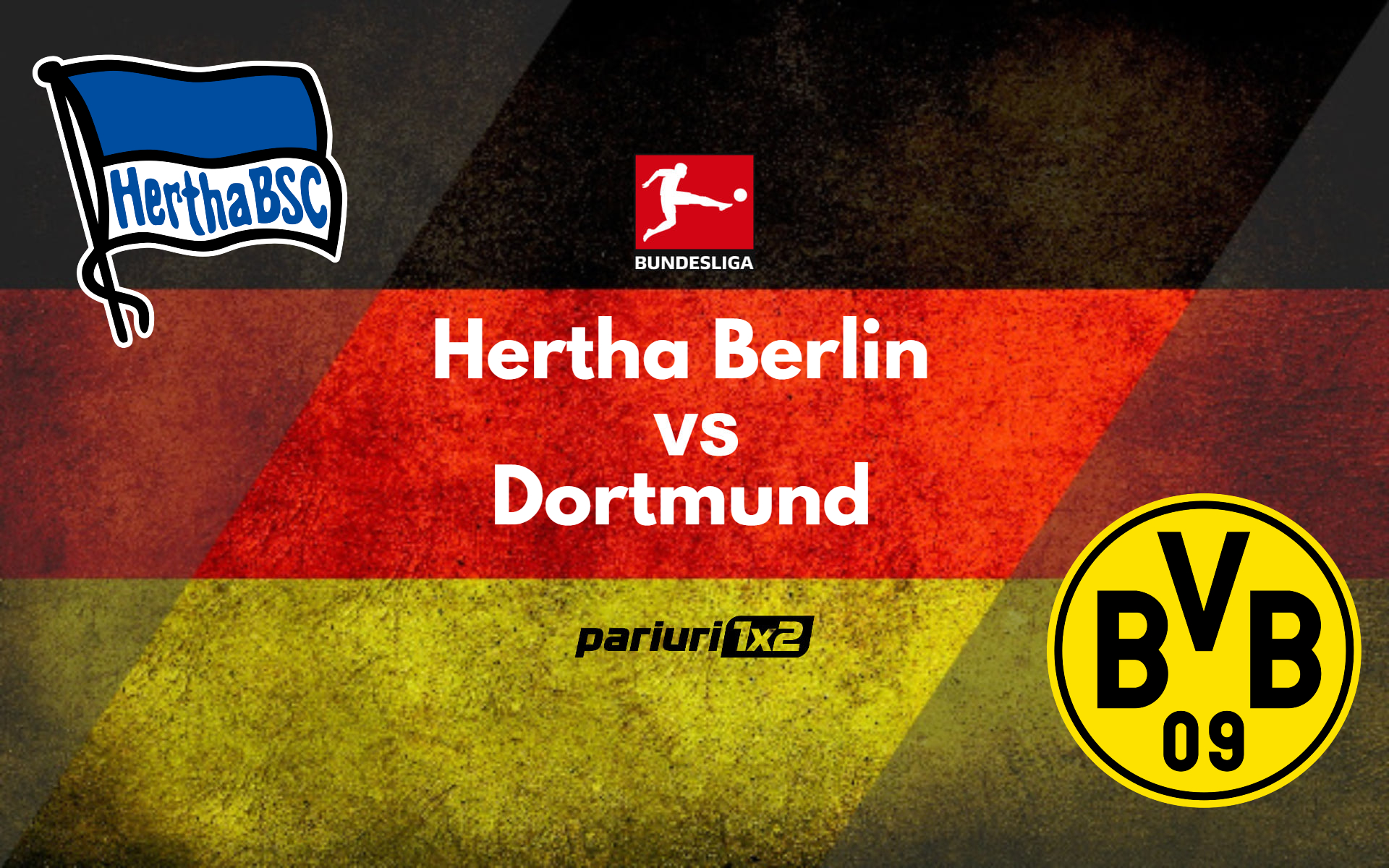 Hertha Berlin vs Borussia Dortmund, Ponturi Pariuri Fotbal Bundesliga, 27.08.2022