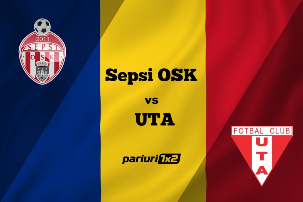 Pariuri fotbal: Sepsi OSK – UTA » Covăsnenii întâlnesc o echipă care are zero pe linie în deplasare »»