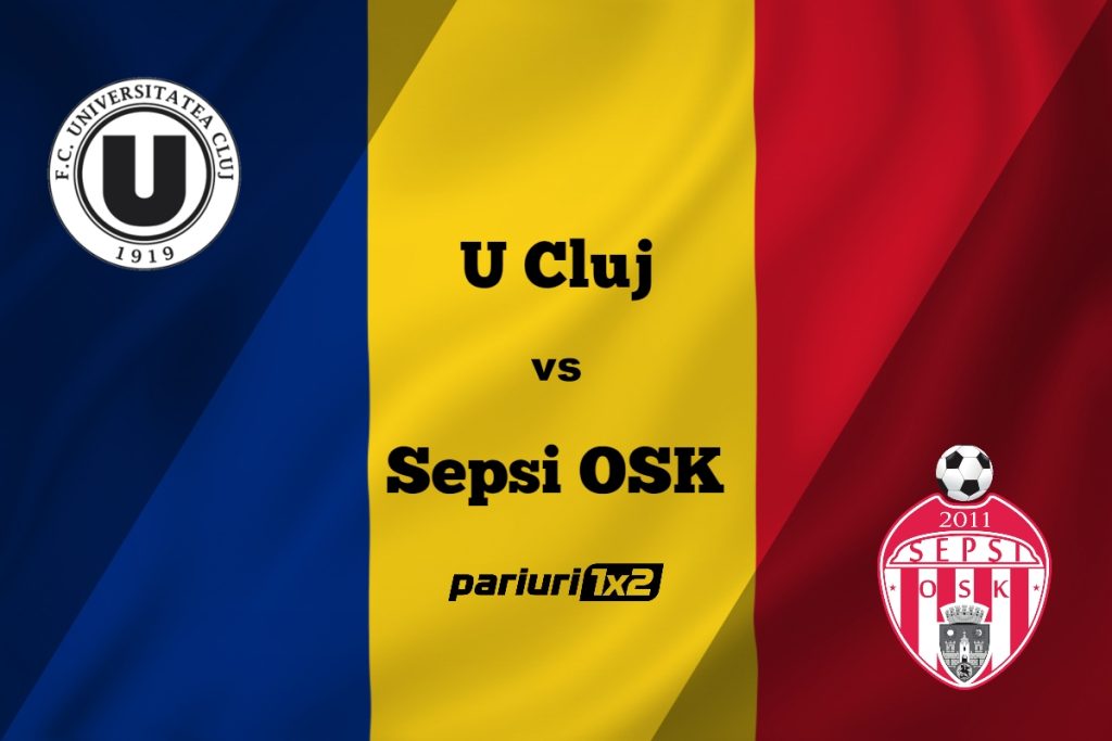 Pariuri fotbal: „U” Cluj – Sepsi OSK » Covăsnenii atacă victoria pe „Cluj Arena” »»