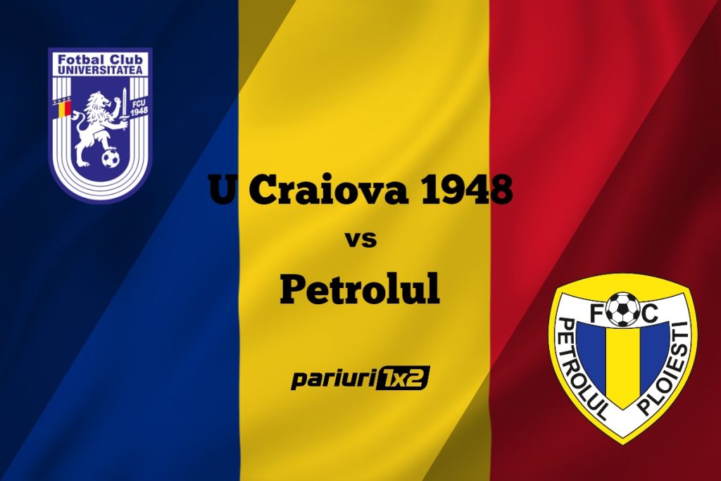 Pariuri fotbal: „U” Craiova 1948 – Petrolul Ploiești » Egalitate între cele două formații, înaintea duelului de la Tg. Jiu  »»