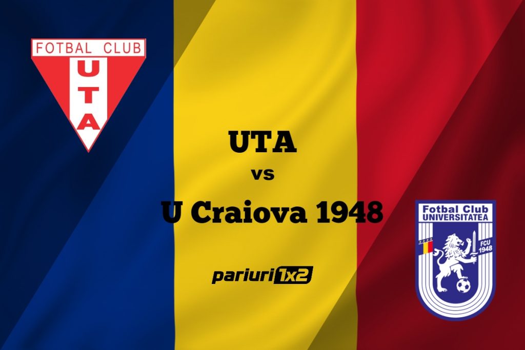 Pariuri fotbal: UTA – „U” Craiova 1948 » Duel sub semnul echilibrului la Arad »»