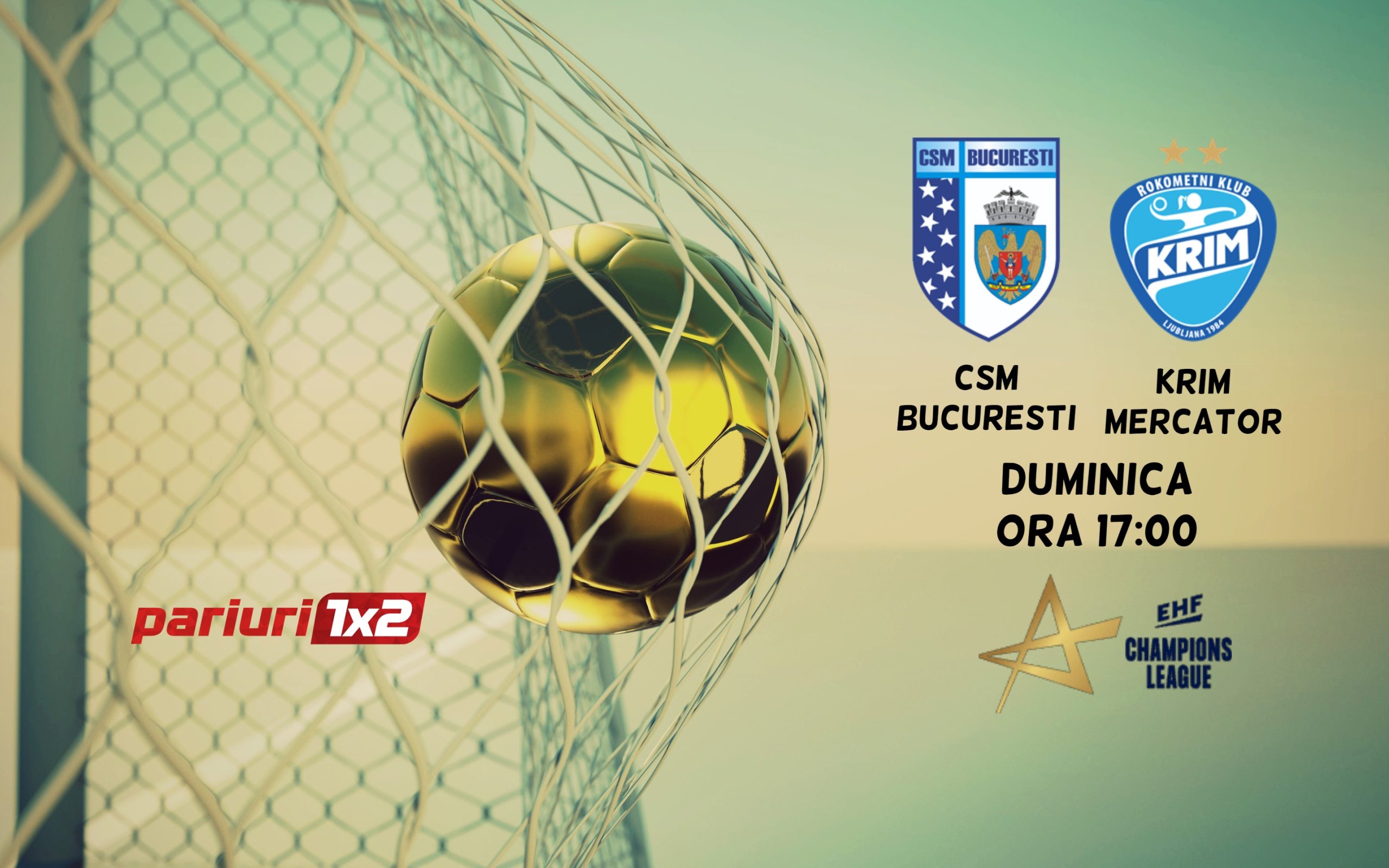 CSM Bucuresti - Krim Mercator