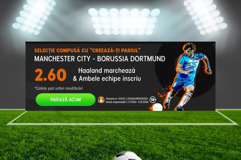 Manchester City vs Dortmund, Ponturi Pariuri Fotbal Liga Campionilor, 14.09.2022