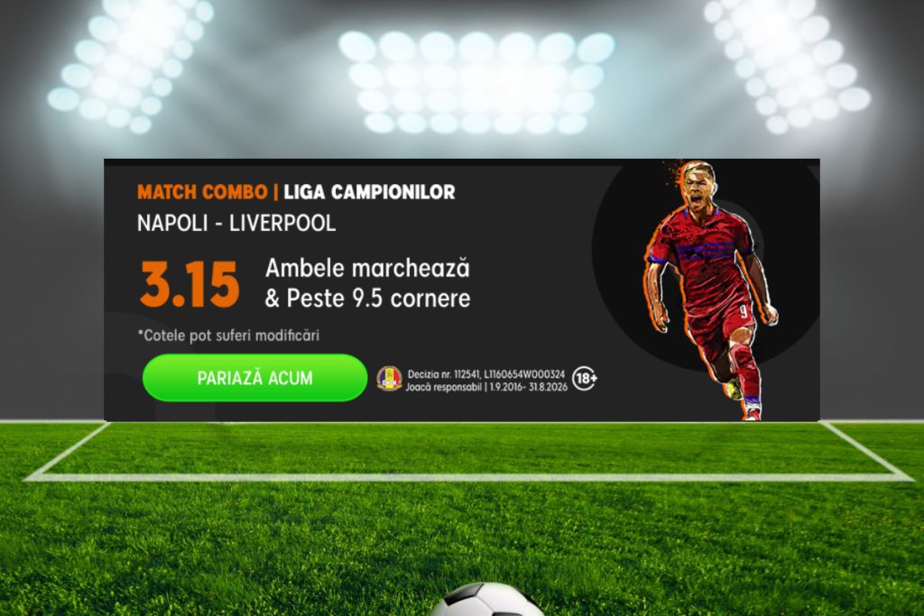 Napoli vs Liverpool, Ponturi Pariuri Fotbal Liga Campionilor, 07.09.2022
