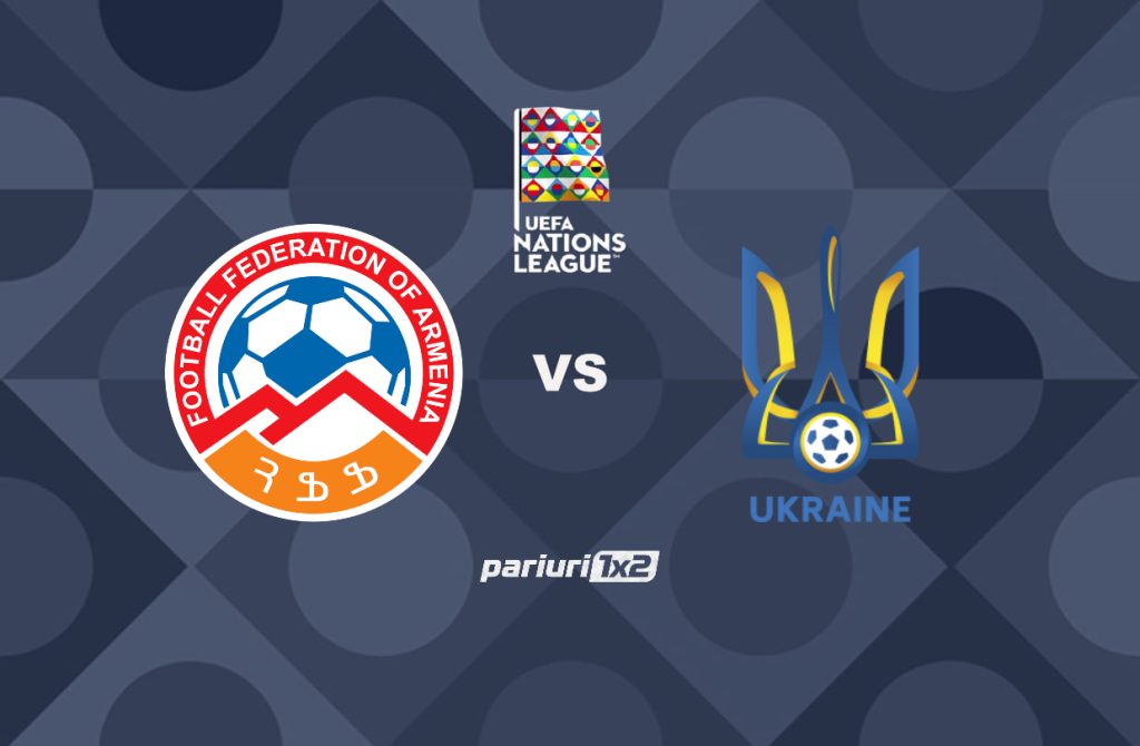 Armenia vs Ucraina, Ponturi Pariuri Fotbal Liga Natiunilor, 24.09.2022