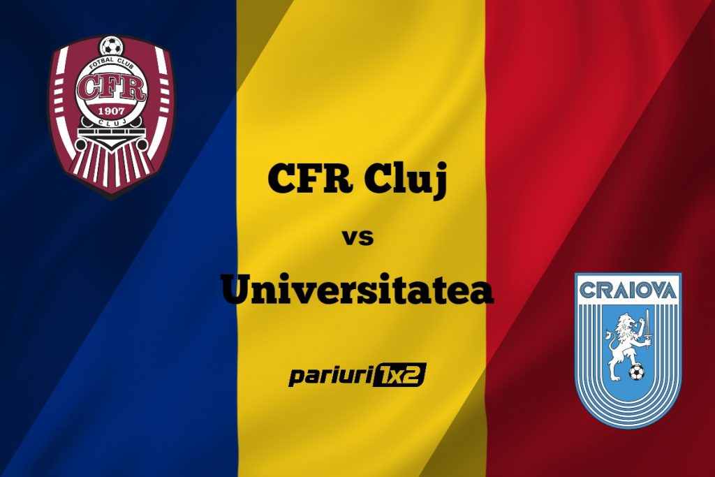Pariuri fotbal: CFR Cluj – Universitatea Craiova » Campioana, caută rocada cu oltenii »»